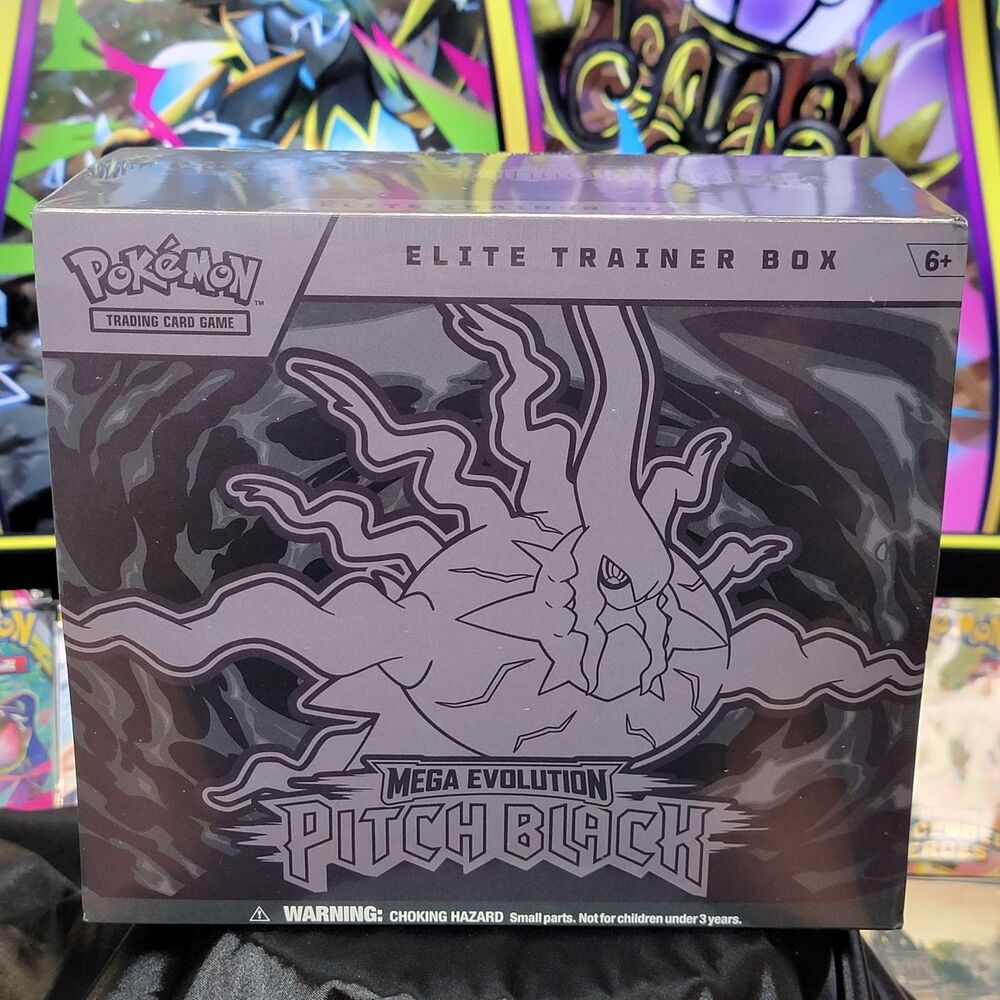Pitch Black Elite Trainer Box ETB Pokemon TCG Factory Sealed New !